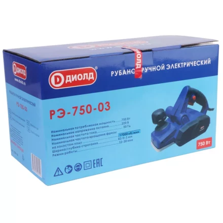Рубанок Диолд РЭ-750-03 купить в Нягани