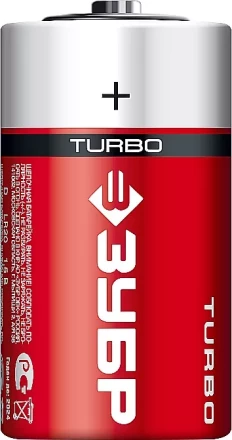 Батарейки TURBO алкалиновые D 1.5В серия Без серии купить в Нягани