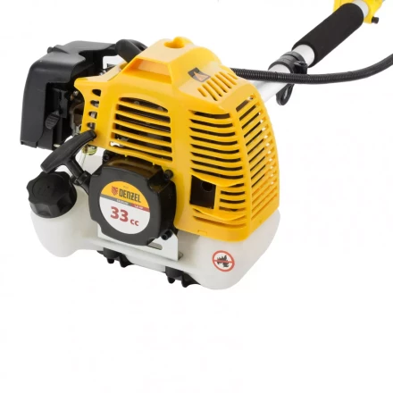 Триммер бензиновый Denzel DT 33S разъемная штанга 96223 купить в Нягани