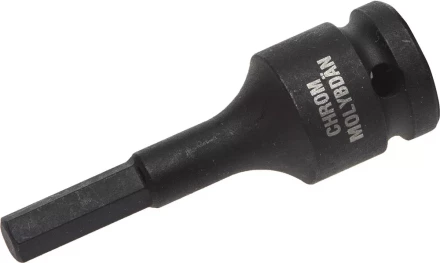 Торцовая головка KRAFTOOL &quot;INDUSTRIE QUALITAT&quot; ударная (1/2&quot;), HEX, Cr-Mo, фосфатированная, H8 27950-08_z01 купить в Нягани