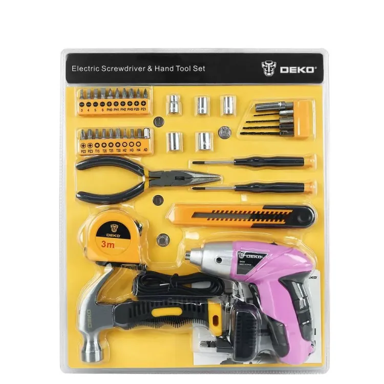 Отвертка аккумуляторная DEKO DKS4 и набор 36 Tools Kit, 063-4109 купить в Нягани