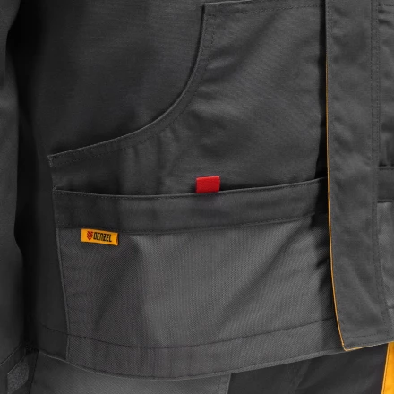 Куртка профессиональная рабочая, 65% полиэстер 35% хлопок, L// Denzel 90378 купить в Нягани