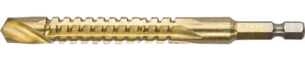 ЗУБР. Сверло фрезеровальное по дереву и тонкому листовому металлу, шестигранный хвостовик 1/4&quot;, 10х110мм 29966-10 купить в Нягани