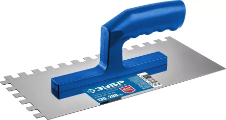 ЗУБР 130 х 280 мм, зуб 10 х 10 мм, штукатурная гладилка, Профессионал (0804-10) купить в Нягани