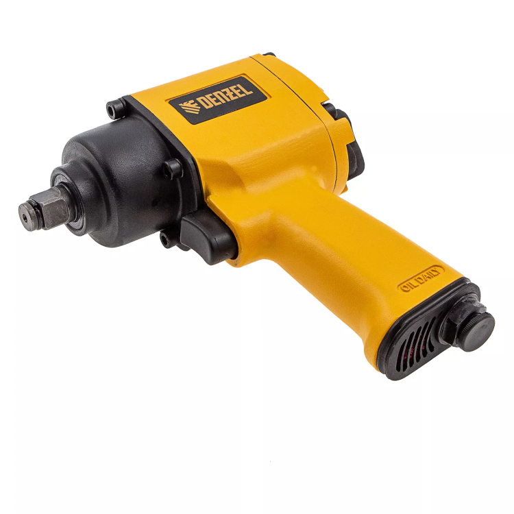 Ударный пневмогайковерт IWS550 Compact, 1/2", 8500 об/мин, 710 Нм Denzel 57470 купить в Нягани