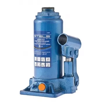 Домкрат гидравлический бутылочный 5 т h подъема 197–382 мм STELS 51097 купить в Нягани