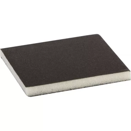 Губка шлифовальная ЗУБР &quot;МАСТЕР&quot; двухсторонняя, мягкий поролон, Р180, 123х98х12мм 35614-180 купить в Нягани