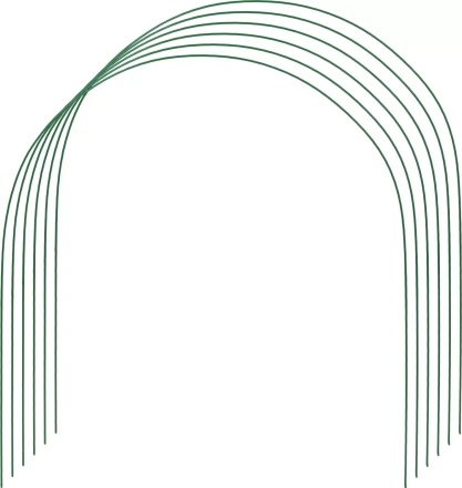 Дуги для парника GRINDA проволочные 2,2м, 6шт 422311-85-90 купить в Нягани