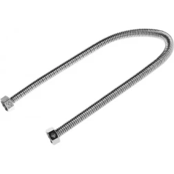 Подводка ЗУБР "ЭКСПЕРТ" сильфонная из нержавеющей стали, для воды, г/г (гайка-гайка), 1/2", 0,6м 51011-G/G-060