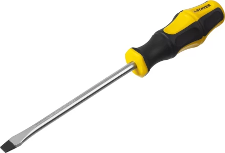 Отвертка STAYER &quot;MASTER&quot; &quot;HERCULES&quot;, Сr-V, противоскользящая рукоятка, SL8,0x150мм 25051-08-15_z02 купить в Нягани