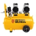 Компрессор безмасляный, малошумный Denzel DLS 1500/50, 1500 ВТ, 2x750, 50 л, 260 л/мин купить в Нягани