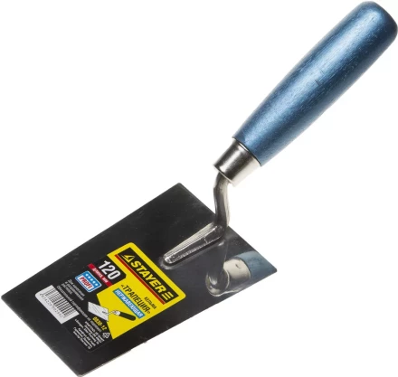 Кельма STAYER &quot;PROFI&quot;, &quot;трапеция&quot;, нержавеющее полотно, деревянная рукоятка, 120мм 0830-12 купить в Нягани