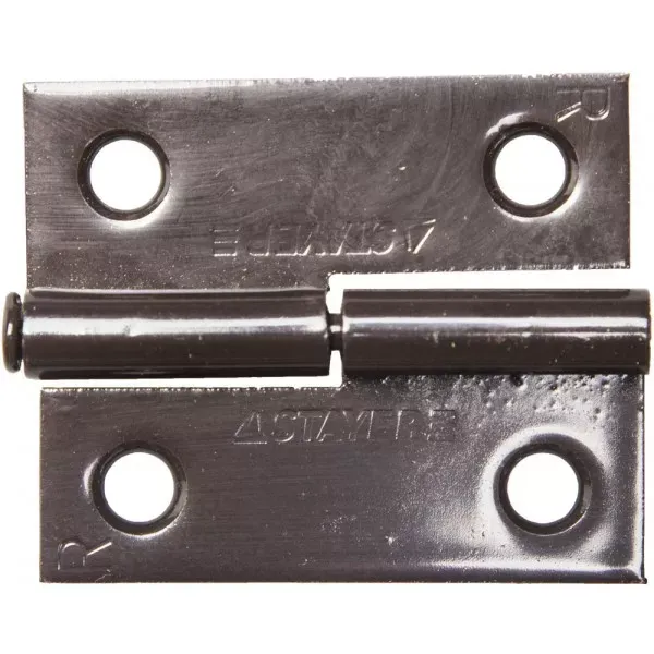 Петля дверная STAYER "MASTER" разъемная, цвет коричневый, правая, 50мм 37613-50-3R купить в Нягани