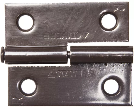 Петля дверная STAYER &quot;MASTER&quot; разъемная, цвет коричневый, правая, 50мм 37613-50-3R купить в Нягани