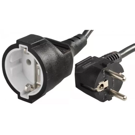 Удлинитель-шнур, 15 м, 2200 Вт, 1 гнездо, ПВС 3x1 мм2, СВЕТОЗАР SV-55013-15 купить в Нягани