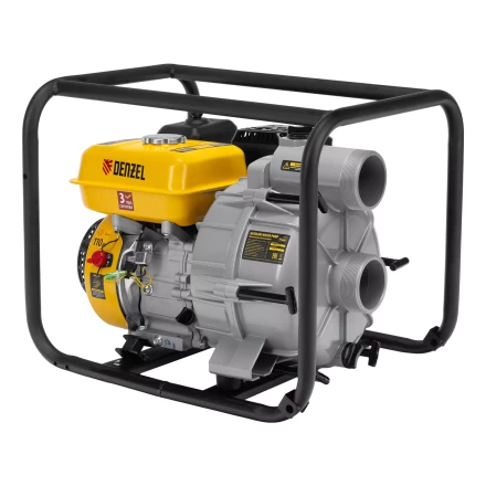 Мотопомпа бензиновая для грязной воды Denzel PX-80D7 99206, 7 л.с., 3&quot;, 1300 л/мин, глуб 8 м,напор 30 м купить в Нягани