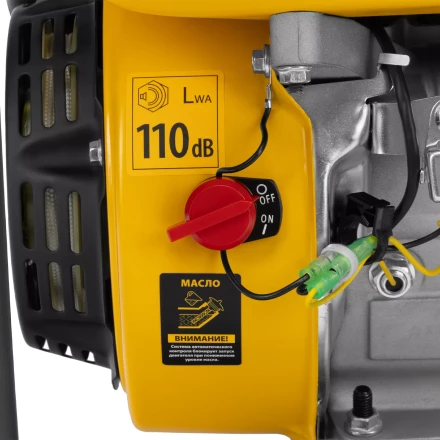 Мотопомпа бензиновая для грязной воды Denzel PX-80D7 99206, 7 л.с., 3&quot;, 1300 л/мин, глуб 8 м,напор 30 м купить в Нягани