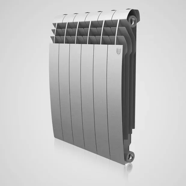 Радиатор Royal Thermo BiLiner 500 new/Silver Satin - 4 секций купить в Нягани
