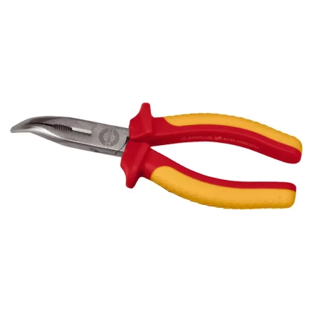 Тонкогубцы изогнутые диэлектрические до 1000В Dielectric CrV 150мм  Кратон 2 12 11 006 купить в Нягани