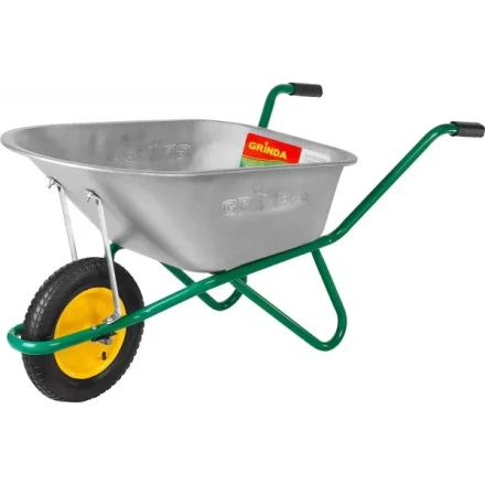 Тачка GRINDA садово-строительная, 90 литров 422396 купить в Нягани