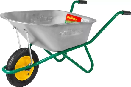 Тачка GRINDA садово-строительная, 90 литров 422396 купить в Нягани