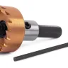 HSS-TiN коронка MESSER  27мм с центр. сверлом и толкающей пружиной для  лист. материала  до 2 мм ц/х купить в Нягани