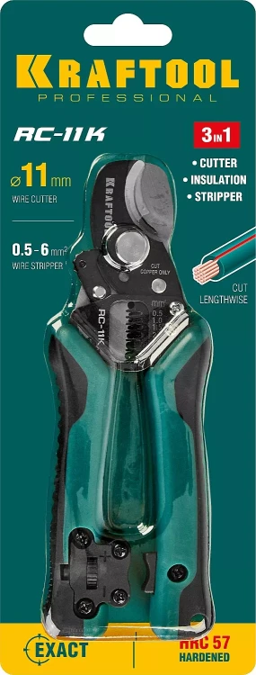 Кабелерез RC-11K со съемником изоляции 3в1 22696-3 купить в Нягани