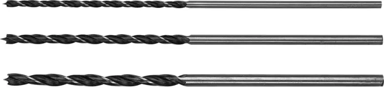 Набор сверл спиральных по дереву "Maxdrill", 3шт, 6-8-10x300мм, STAYER 2943-300-H3 2943-300-H3 купить в Нягани