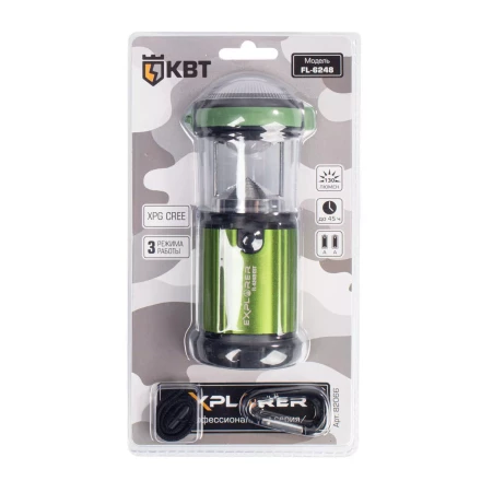 Фонарь кемпинговый светодиодный КВТ FL-6248 (82066) купить в Нягани