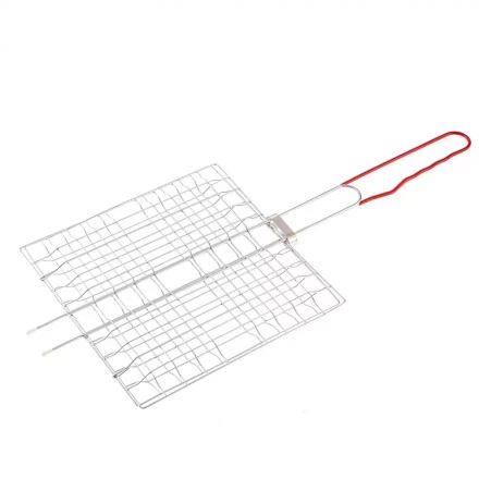 Решетка-гриль 230х230 мм хромированная PVC рукоятка Sparta 69635 купить в Нягани