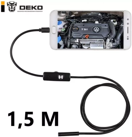 Эндоскоп водонепроницаемый WE-1.5 DEKO, 065-0184 купить в Нягани