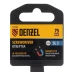 Отвертка SL5x75 мм, CrV, трехкомпонентная рукоятка Denzel 12194 купить в Нягани
