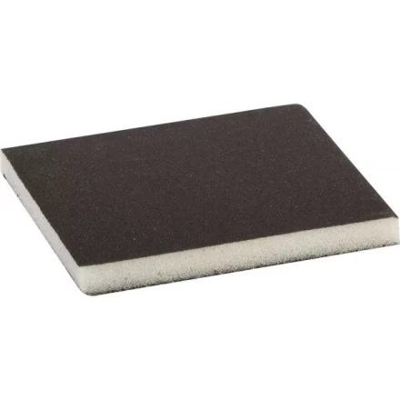 Губка шлифовальная ЗУБР &quot;МАСТЕР&quot; двухсторонняя, мягкий поролон, Р320, 123х98х12мм 35614-320 купить в Нягани