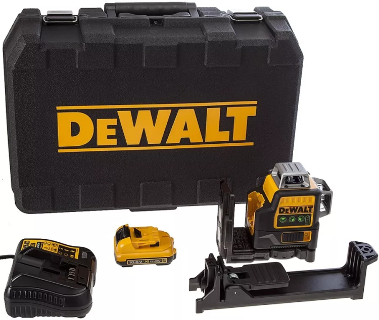Нивелир лазерный DCE089D1G Li-Ion DeWalt купить в Нягани