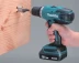 Аккумуляторная дрель-шуруповерт Makita DF457DWLE купить в Нягани