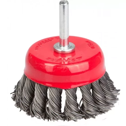 STAYER &quot;PROFESSIONAL&quot;. Щетка чашечная для дрели, жгутированная стальная проволока 0,5м, 75мм 35118-075_z01 купить в Нягани