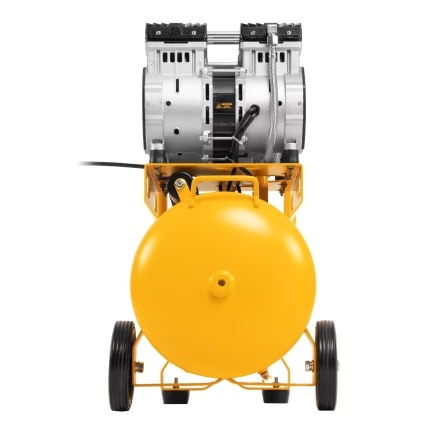 Компрессор безмасляный, малошумный Denzel DLS 2200/50, 2200 Вт, 2x1100, 50 л, 380 л/мин купить в Нягани