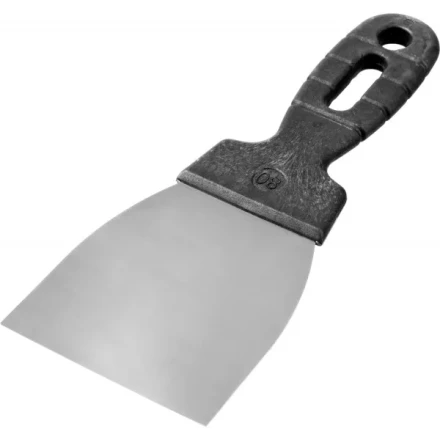 Шпатель ЗУБР &quot;МАСТЕР&quot; нержавеющее полотно, 80мм 10077-08 купить в Нягани