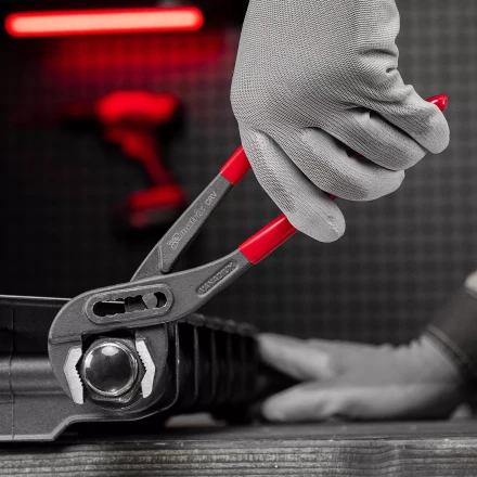 Клещи переставные Matrix 300 мм, хром-ванадий, обливные рукоятки 17922 купить в Нягани