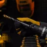 Сверло спиральное по металлу Denzel 12 x 151мм, Р6М5, Golden Tip, многогранная заточка, 718287 купить в Нягани