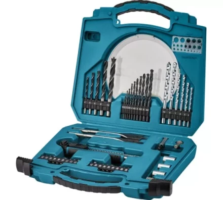 Набор оснастки для шуруповерта Makita D-42014. 50 предметов, кейс купить в Нягани