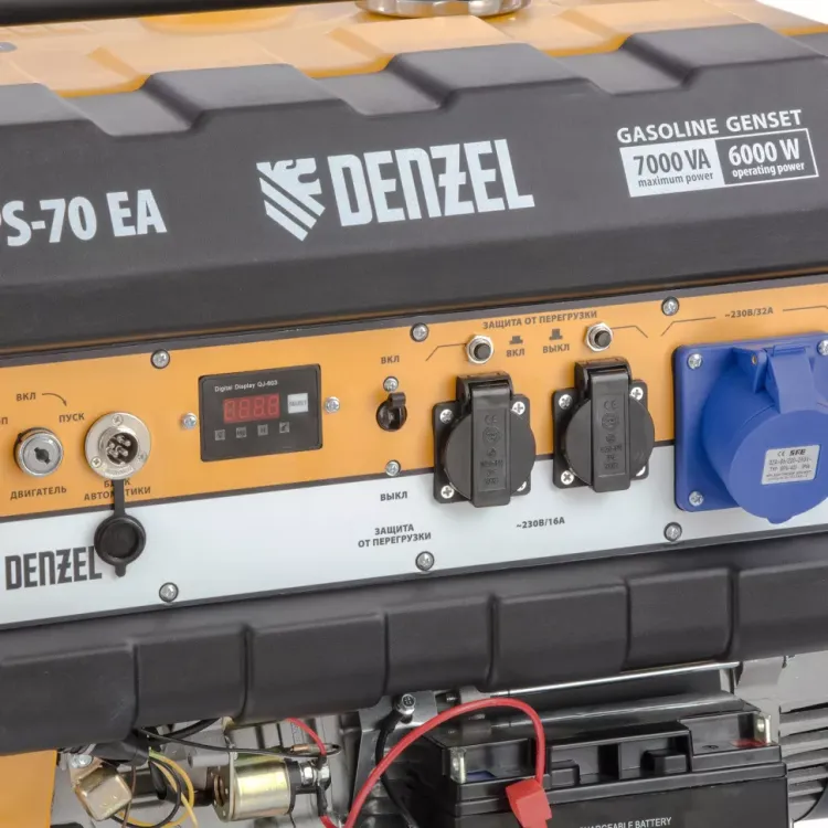 Генератор бензиновый Denzel PS 70 EA 946894 купить в Нягани