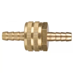 Переходник KRAFTOOL "EXPERT QUALITAT" для пневмоинструмента, штуцер - штуцер, соединитель в сборе 06599-H