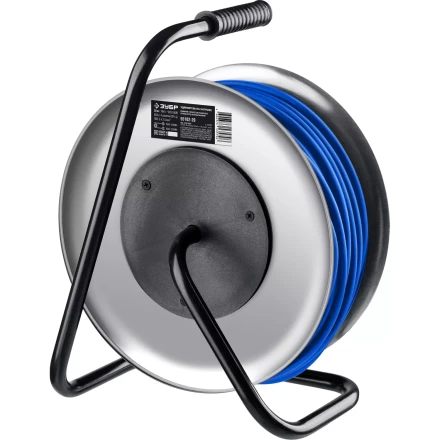 ЗУБР ПВС-325, ПВС, 3 x 2.5 мм2, 20 м, 4000 Вт, IP44, силовой удлинитель на стальной катушке, Профессионал (55102-20) купить в Нягани