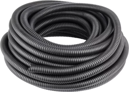 Металлорукав СВЕТОЗАР в ПВХ оболочке, степень защиты-IP65, диаметр 25мм, черный, 20м 60150-25-20 купить в Нягани