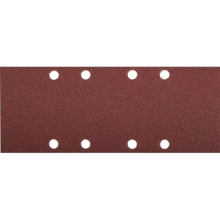 Лист шлифовальный ЗУБР &quot;МАСТЕР&quot;, 8 отверстий, для ПШМ на зажимах, Р100, 93х230мм, 5шт 35591-100 купить в Нягани