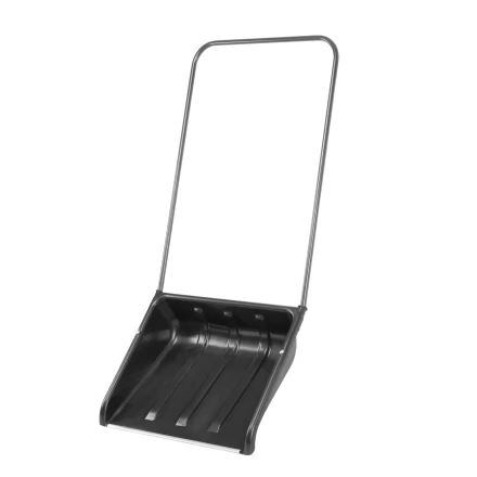 Движок для уборки снега пластиковый Сибртех, 570 х 470 х 1300 мм, стальная рукоятка, Россия, 615925 купить в Нягани