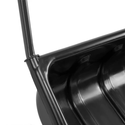 Движок для уборки снега пластиковый Сибртех, 570 х 470 х 1300 мм, стальная рукоятка, Россия, 615925 купить в Нягани