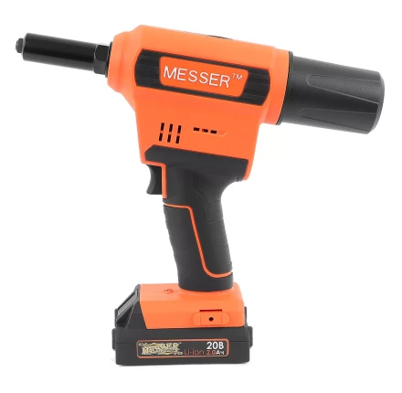 Аккумуляторный вытяжной заклепочник MESSER CQ-60025 (модель 2021 года)  от 2,4 до 6,4 мм купить в Нягани
