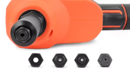 Аккумуляторный вытяжной заклепочник MESSER CQ-60025 (модель 2021 года)  от 2,4 до 6,4 мм купить в Нягани